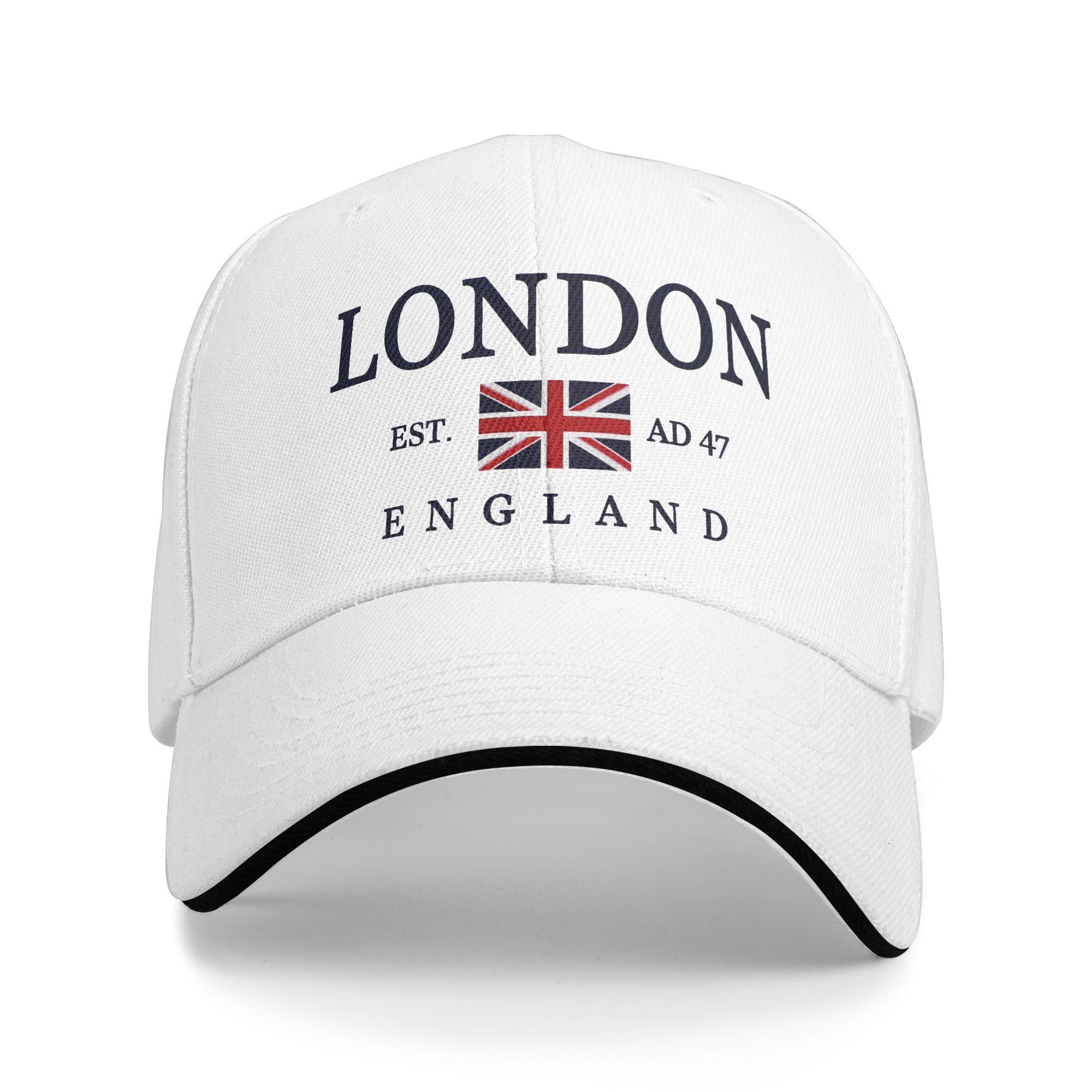Outdoor Sport Hat Classic - Topi Baseball Vintage Musim Panas London