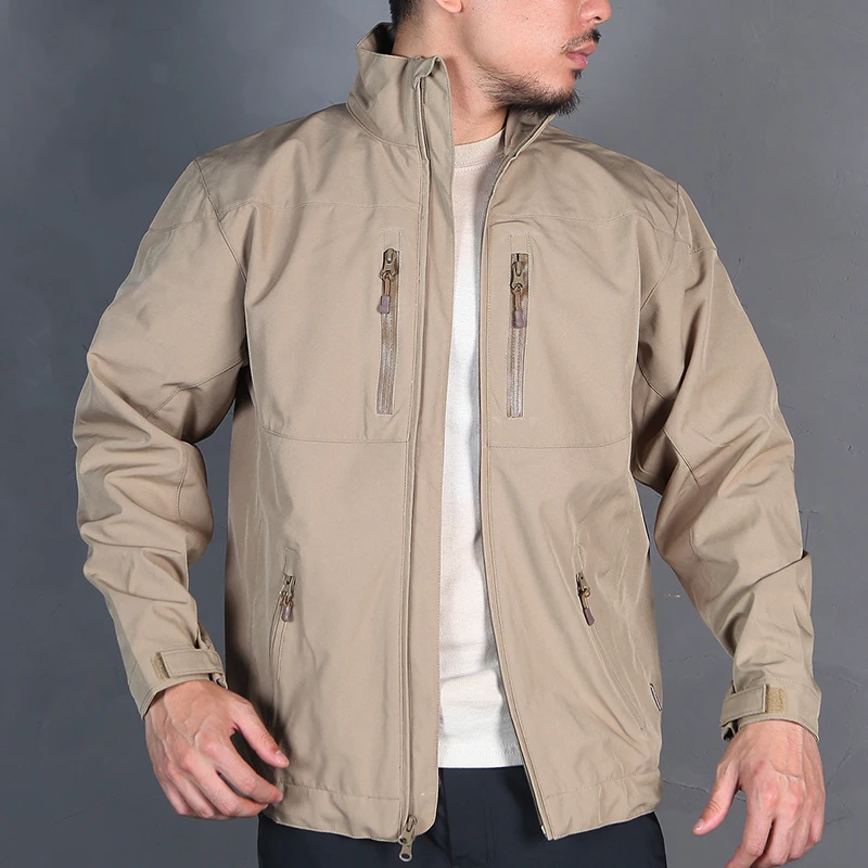 Outdoor Sport Jacket Men - Emersongear jaket taktis penutup lembut, jaket