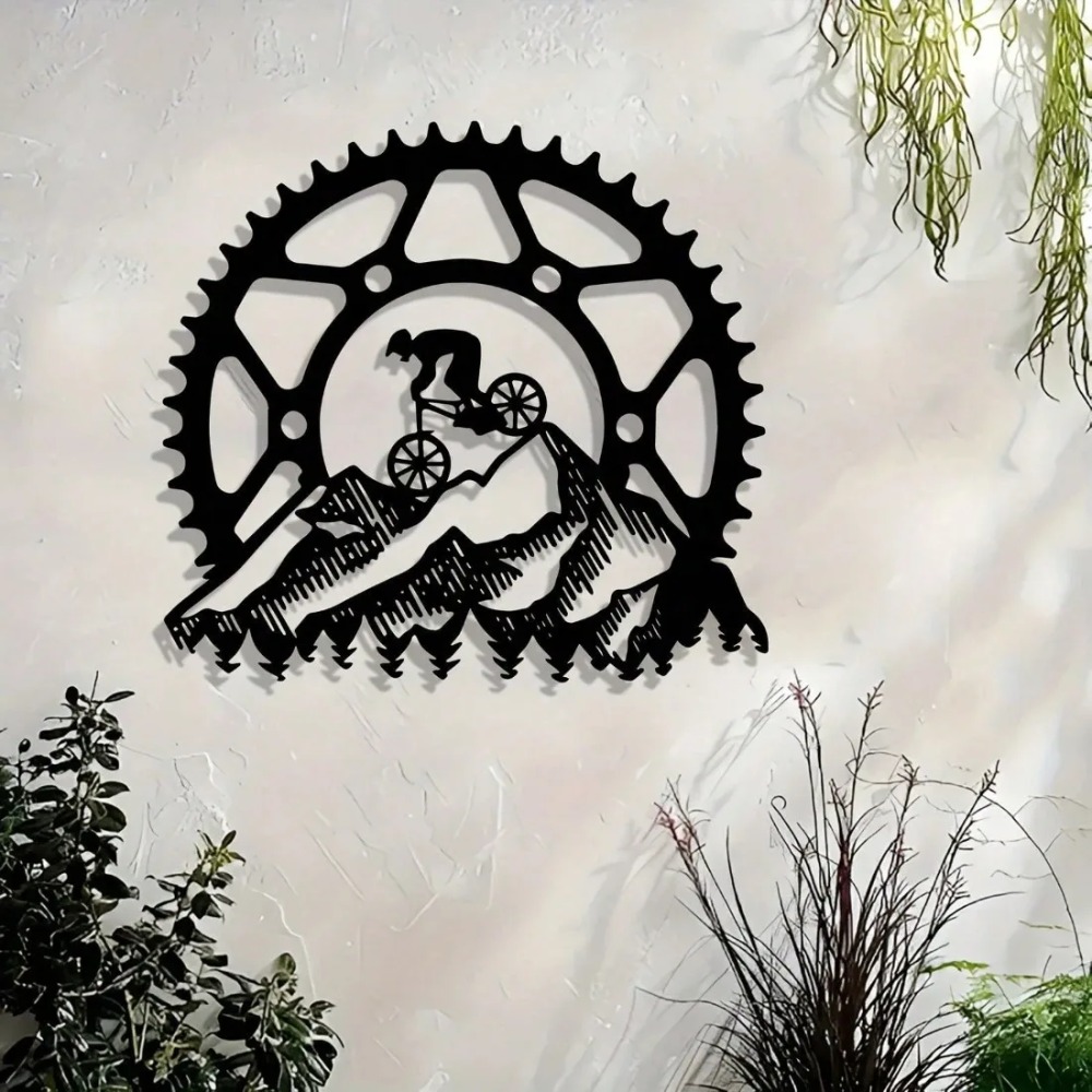 Outdoor Sport Activity - Seni Dinding Logam Vintage untuk Dekorasi