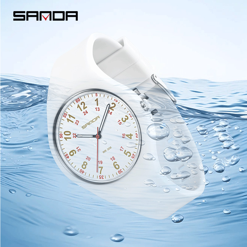 Sanda jam tangan kuarsa wanita - Outdoor Sport Watch ulasan dan harga