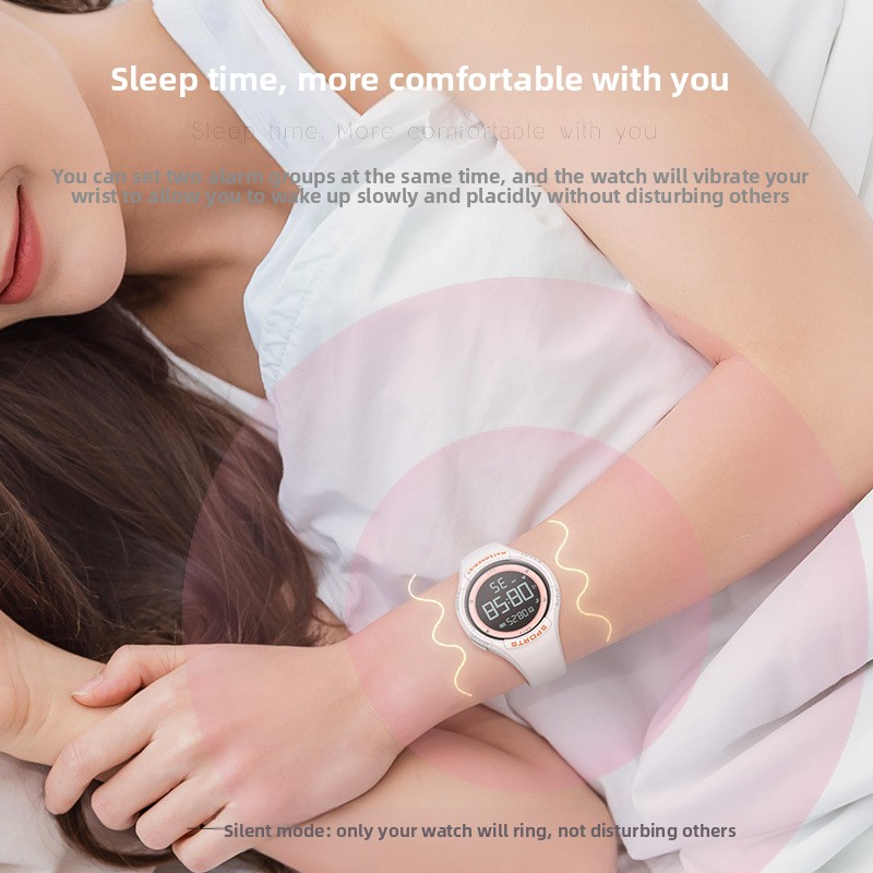 Jam Tangan LED Silikon Tahan A - Outdoor Sport Lights ulasan dan harga