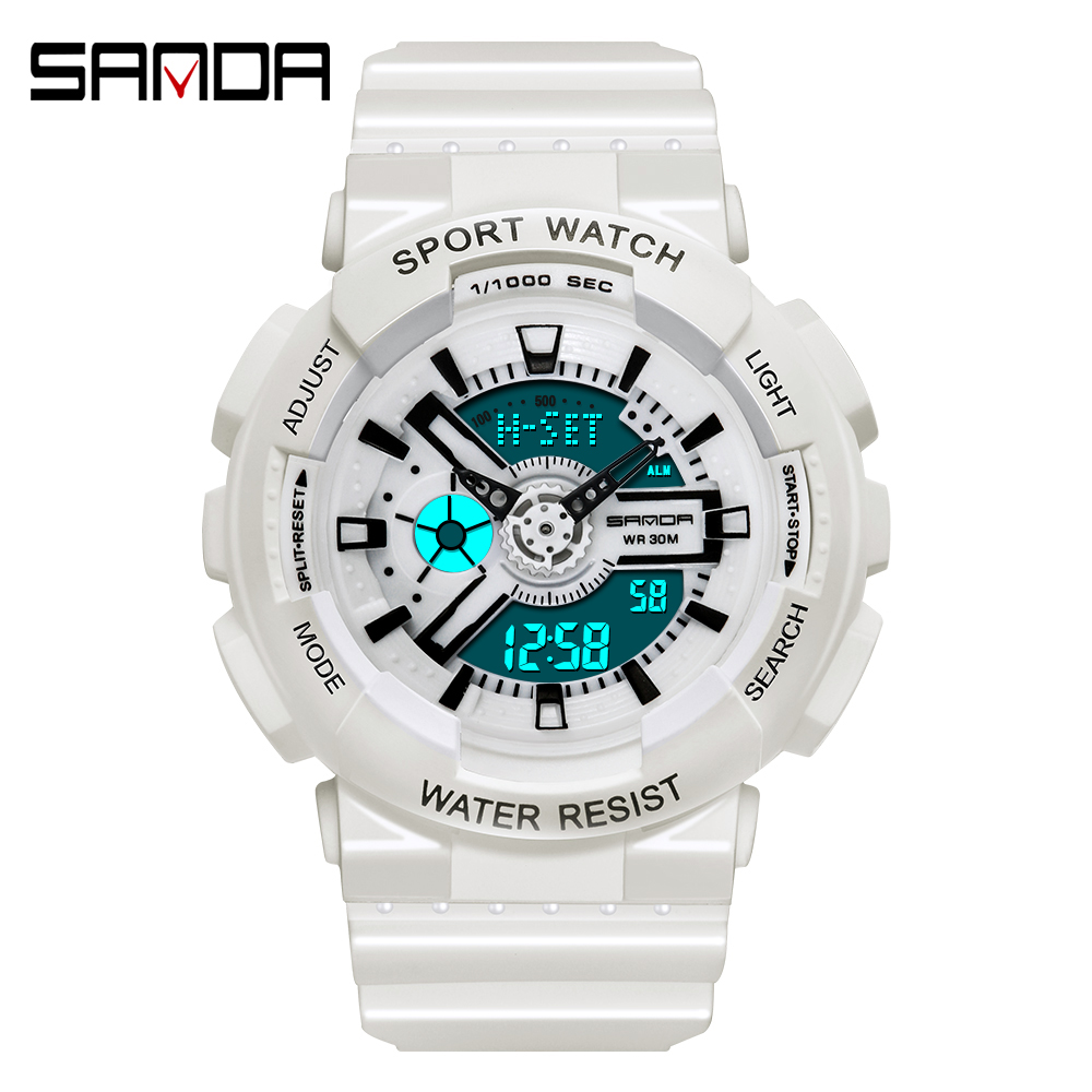 Sanda Fashion Jam Tangan Digit - Outdoor Sport Lights ulasan dan harga