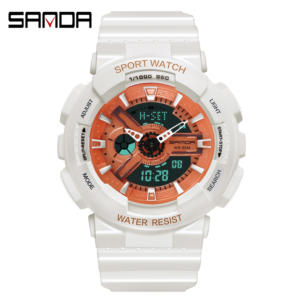 Sanda Fashion Jam Tangan Digit - Outdoor Sport Lights ulasan dan harga