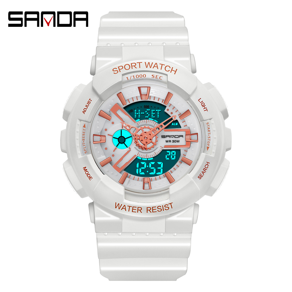 Sanda Fashion Jam Tangan Digit - Outdoor Sport Lights ulasan dan harga