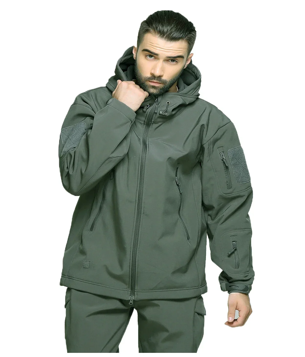 Mantel Hoodie Luar Ruangan Kut - Outdoor Sport Jacket Men ulasan dan harga