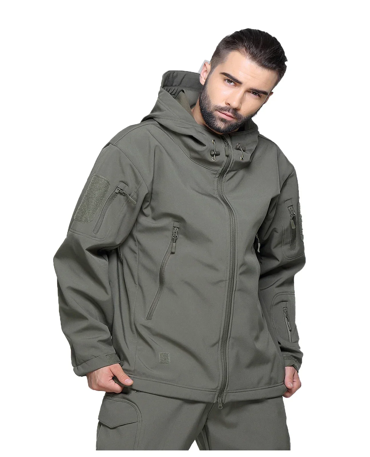 Mantel Hoodie Luar Ruangan Kut - Outdoor Sport Jacket Men ulasan dan harga