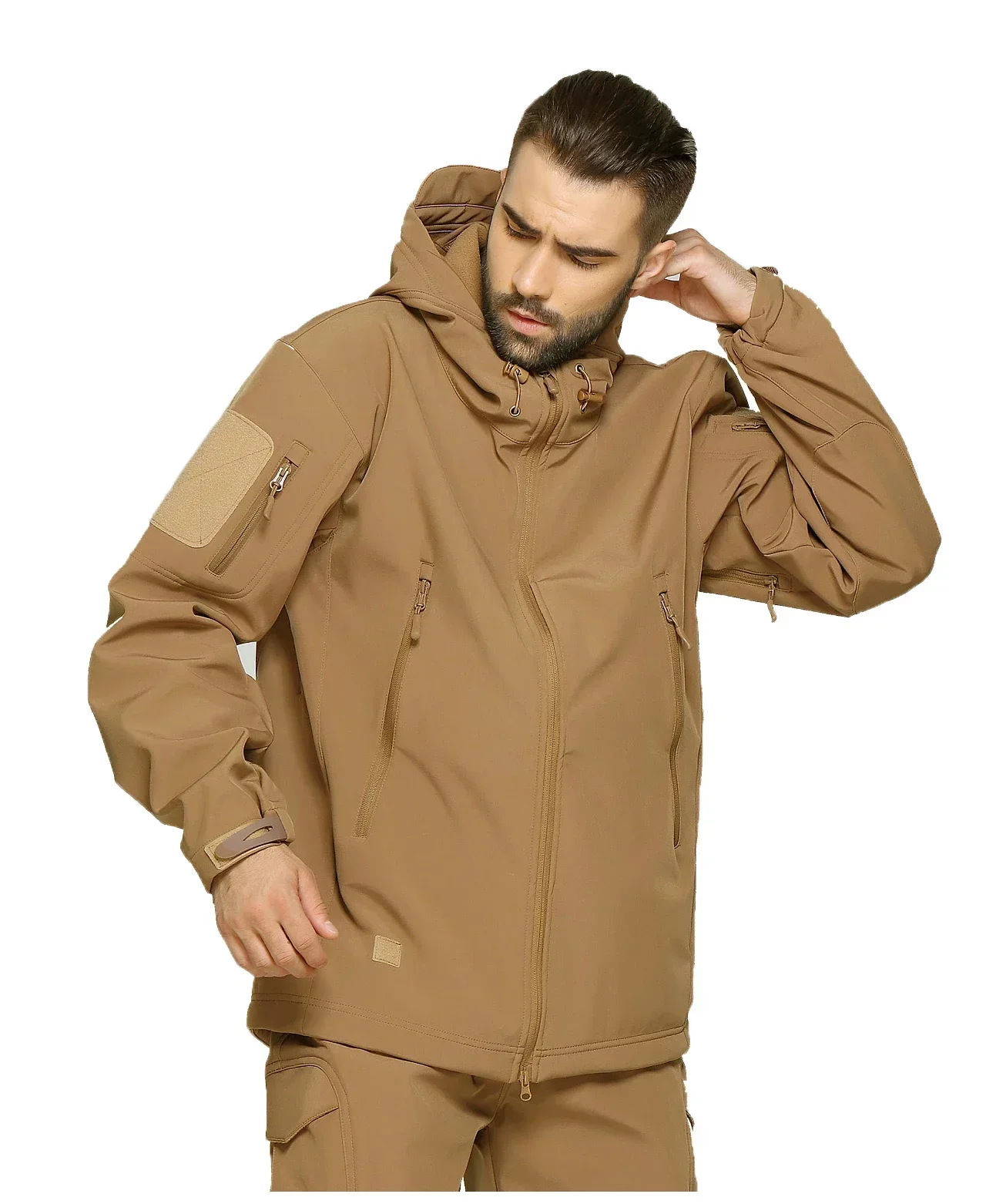 Mantel Hoodie Luar Ruangan Kut - Outdoor Sport Jacket Men ulasan dan harga