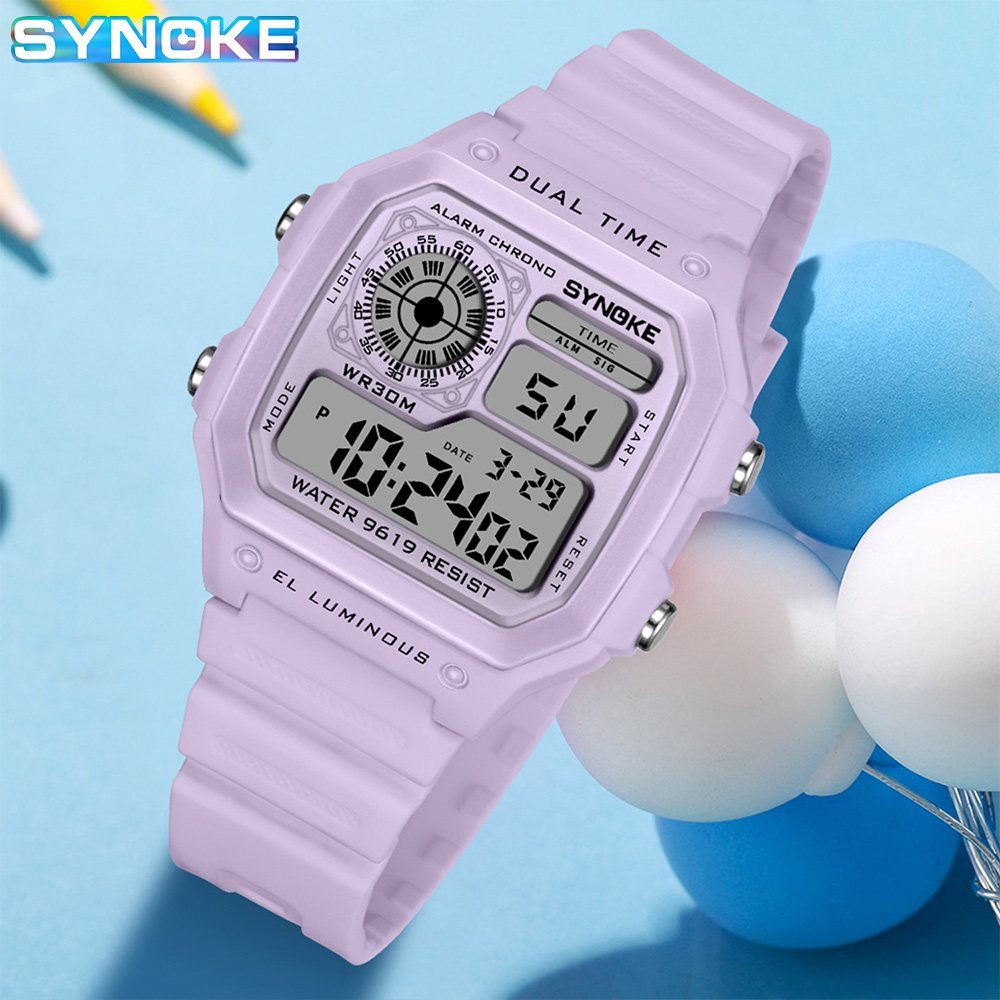 SYNOKE jam tangan Digital wani - Outdoor Sport Lights ulasan dan harga
