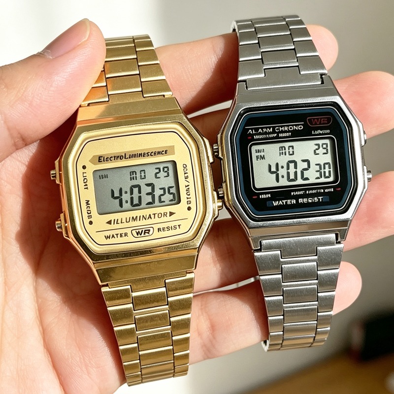 F91W Jam Tangan Tahan Air Retr - Outdoor Sport Watch ulasan dan harga