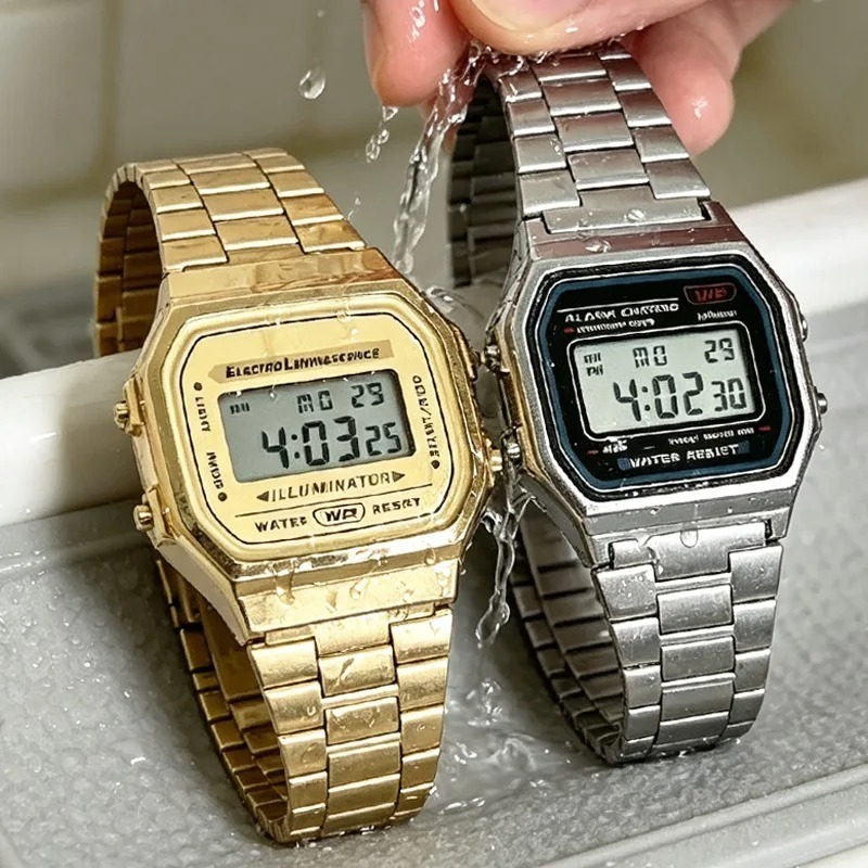 F91W Jam Tangan Tahan Air Retr - Outdoor Sport Watch ulasan dan harga