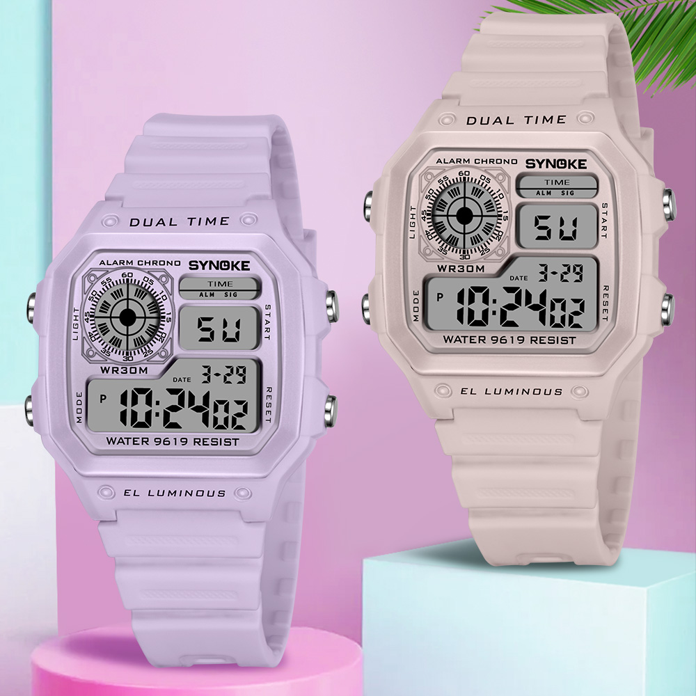 SYNOKE jam tangan Digital wani - Outdoor Sport Lights ulasan dan harga