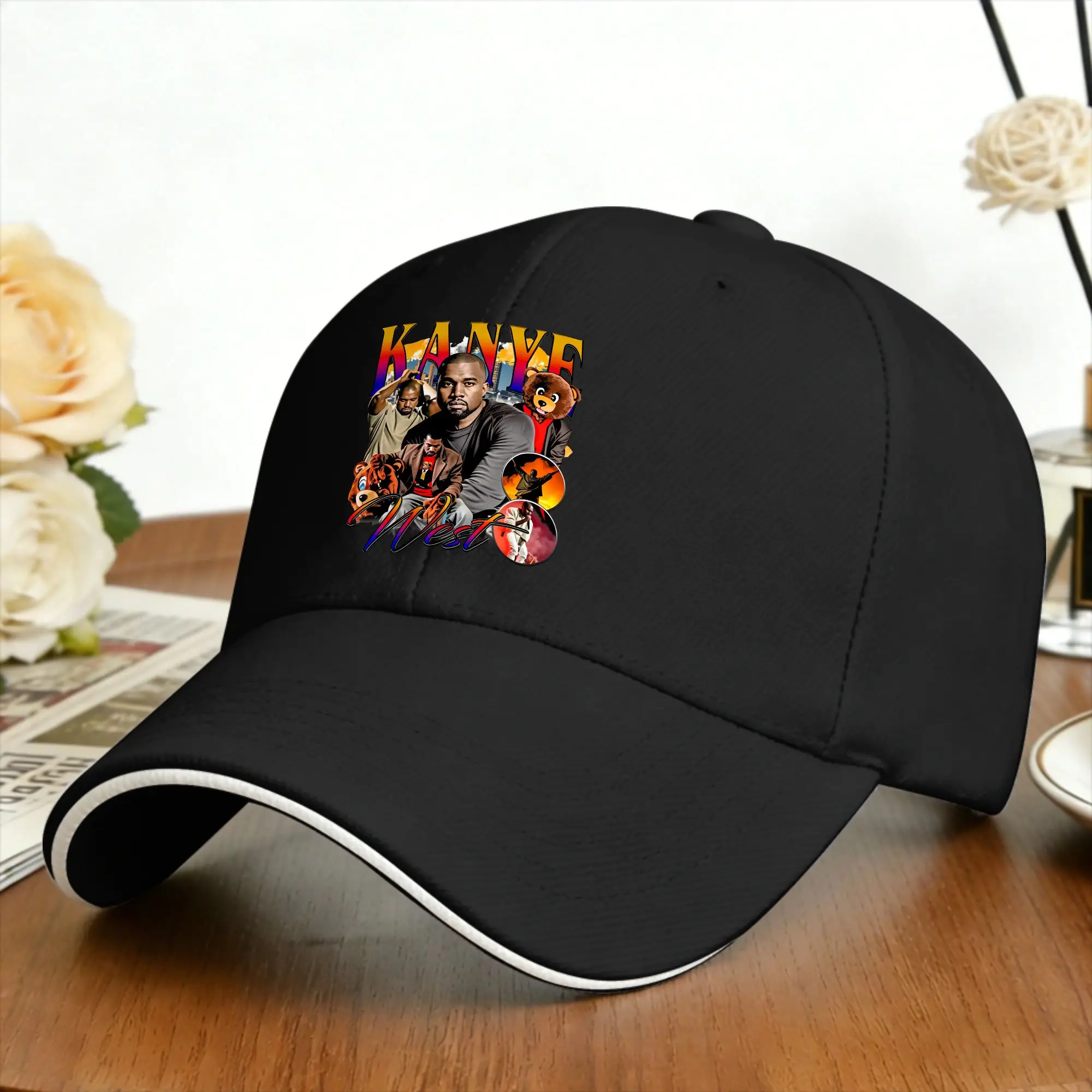 Topi Bisbol Kasual Kanye West  - Outdoor Sport Hat Classic ulasan dan harga