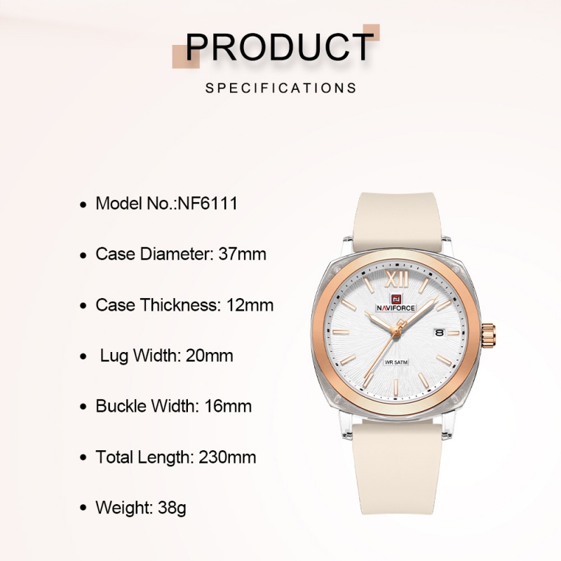 NAVIFORCE Jam Tangan Kuarsa Kr - Outdoor Sport Watch ulasan dan harga